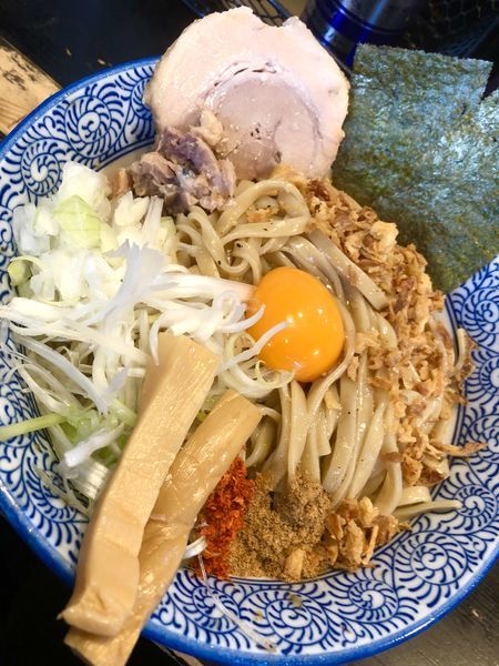 「【限定】冷やしまぜそば (ゴマダレ) 大 ￥900」@狼煙 〜NOROSHI〜の写真