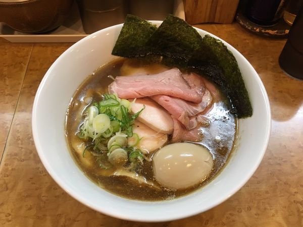 「特製純煮干そば」@中華そば 児ノ木の写真