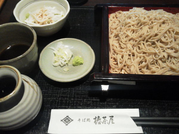 「せいろそば大盛 850円」@椿茶屋の写真