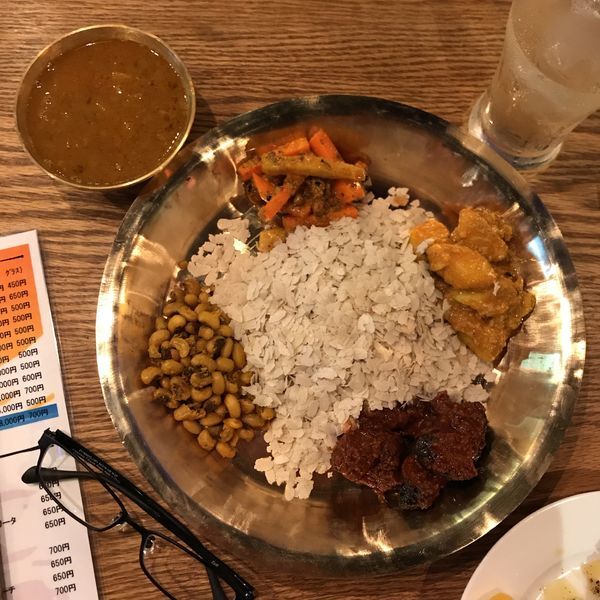「ネワリカザセット」@ネパール民族料理 カスタマンダップの写真