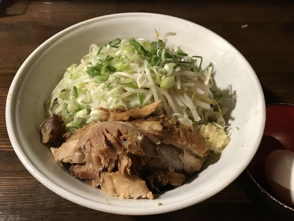 「油そば（醤油）」@ちばから 渋谷道玄坂店の写真