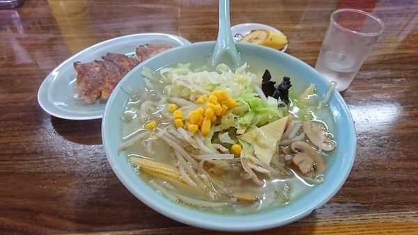 「タンメン+半餃子」@娘娘餃子の写真