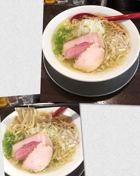「[8周年限定] 手打ち塩そば￥800 他」@立ち呑み居酒屋 金町製麺の写真