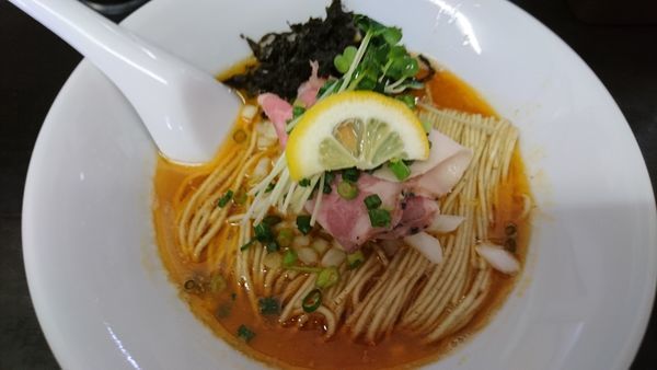 「鮟肝煮干そば」@と多゛食堂の写真