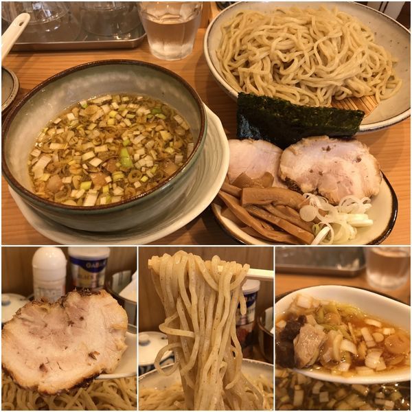 「つけそば¥800+瓶ビール¥520」@中華そば 笑歩の写真