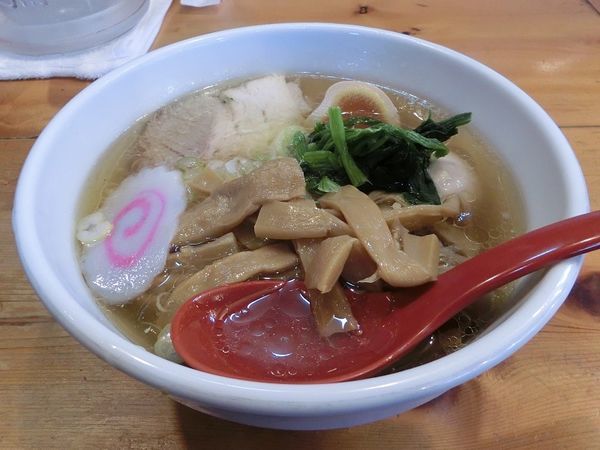 「ラーメン並+メンマ+味付玉子」@大正麺業の写真