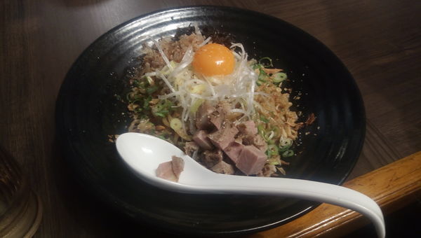 「まぜそば」@花笑み中華そば かれんの写真