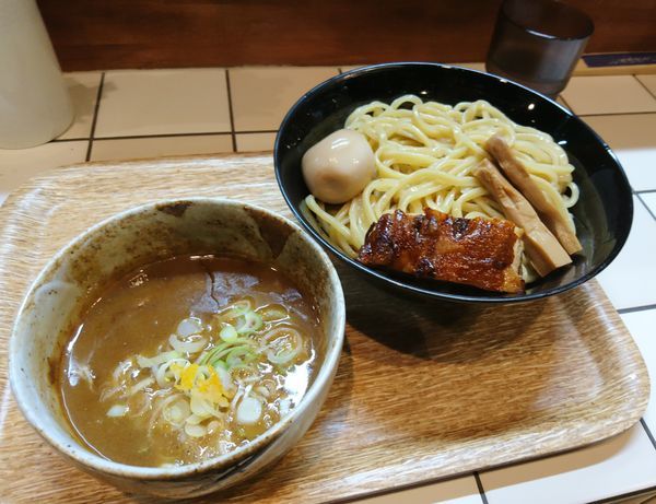 「濃厚つけめん 大盛 味玉」@つけめん らーめん ブータンの写真