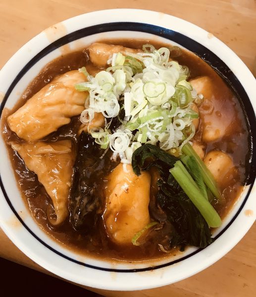 「菊月の一杯 俺の雲呑チリソ〜スW」@MENYA 食い味の道有楽の写真