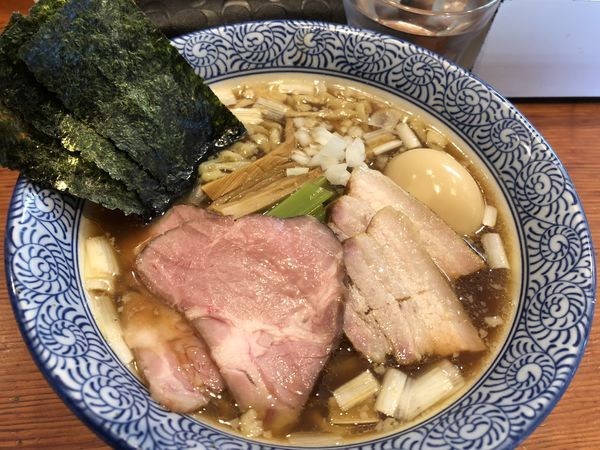 「特製手揉み中華そば（醤油）」@麺処 ほん田の写真