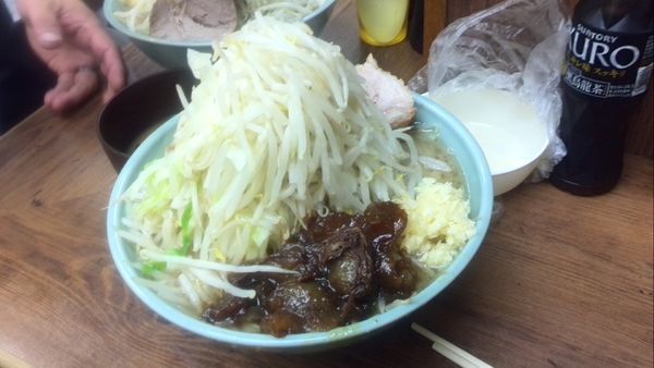 「大ラーメン800円」@ラーメン二郎 池袋東口店の写真