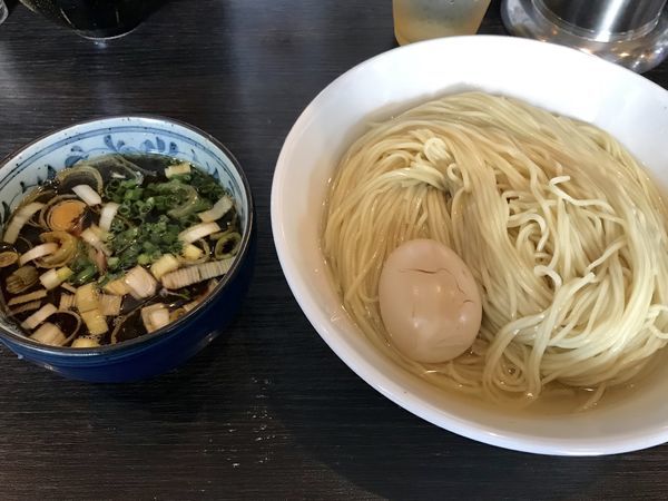 「【限定】昆布水の淡麗つけ麺＆味玉＆大盛」@麺処 ほん田 nijiの写真