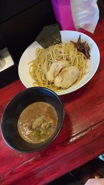 「濃厚煮干しつけ麺（中盛）８３０円」@煮干中華そば 十六夜の写真