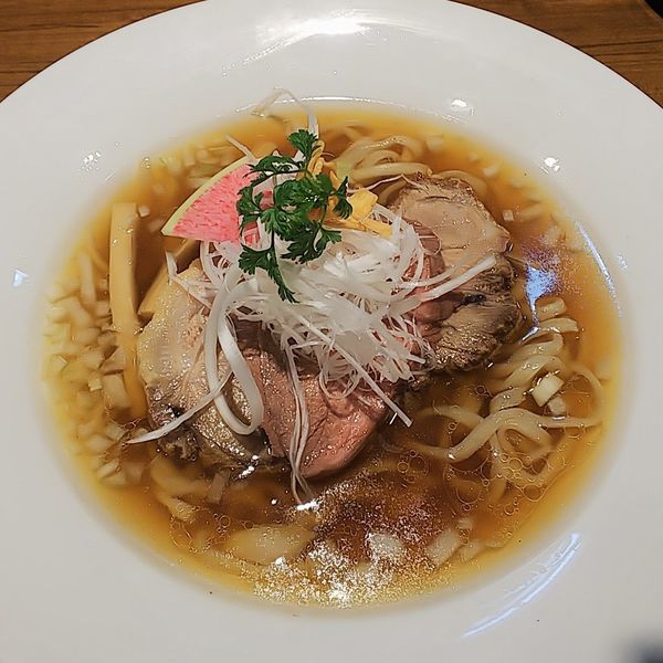 「【限定】ジビエヌードル【gibier】鹿×雉×猪」@寿製麺よしかわ 川越店の写真