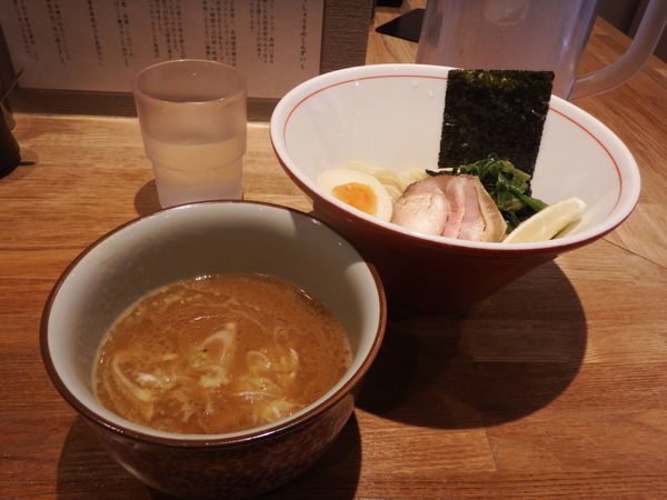 「芳醇魚介鶏白湯つけめん」@饗膳麺 昌㐂の写真