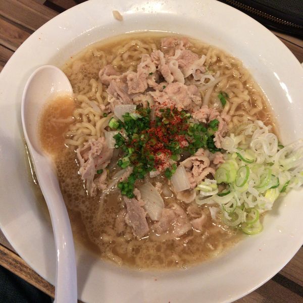 「もばら〜めん730円」@らぁ麺三軒屋 茂原店の写真