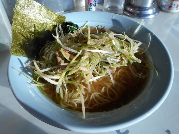「ネギらくだラーメン」@ラーメンショップ 吉田インター店の写真