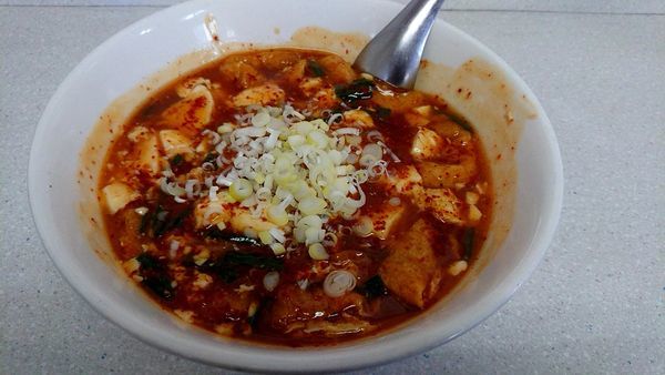 「麻婆豆腐ラーメン2辛」@なかやの写真
