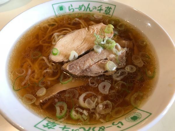 「らーめん  650円」@らーめんの千草の写真