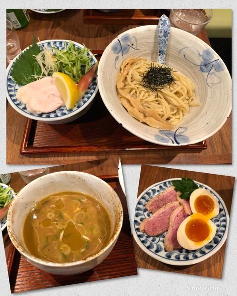 「tsukemen 冷製 烏賊肝 醤油 ￥880 他...」@メンドコロ Kinariの写真