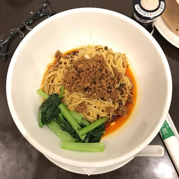 「正宗担々麺（本場四川式　汁無し担々麺）」@四川料理 松の樹の写真