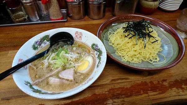 「もやしつけそば　650円」@らーめん三水の写真