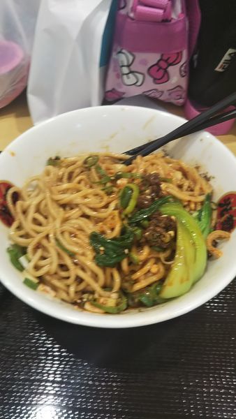 「汁無し担々麺」@光麺 イトーヨーカドーららぽーと横浜店の写真