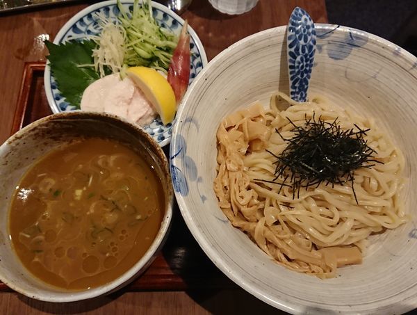 「冷製 Tsukemen 烏賊肝 醤油」@メンドコロ Kinariの写真