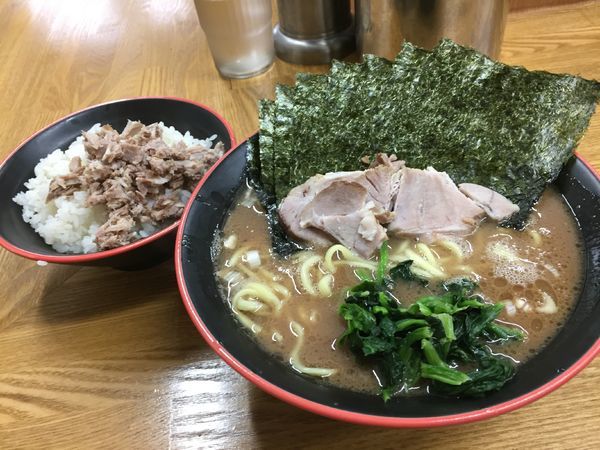 「ラーメン¥700+のり増し¥50」@麺家 紫極の写真
