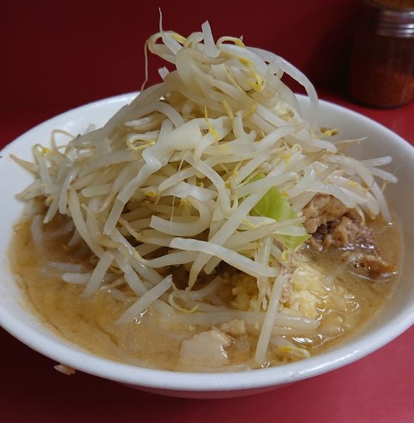 「小ラーメン（ニンニク、アブラ）」@ラーメン二郎 ひばりヶ丘駅前店の写真