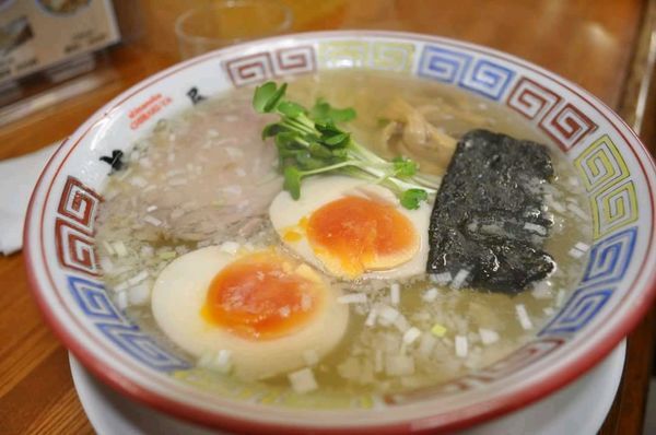 「支那そば塩」@ちばき屋 葛西店の写真