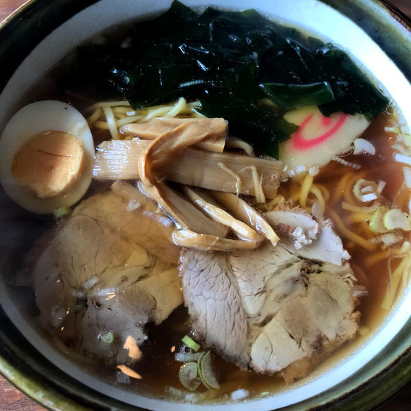 「醤油らーめん　480円」@くるくるの写真