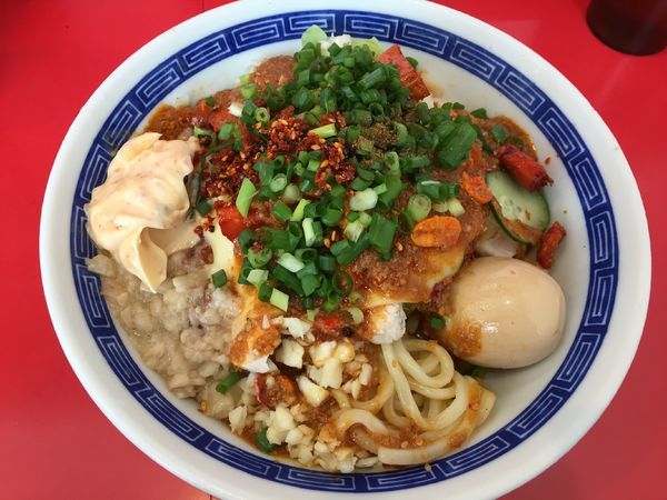 「【限定】よだれ鶏の冷やし中華¥950+チーズ¥80」@ジャンプの写真