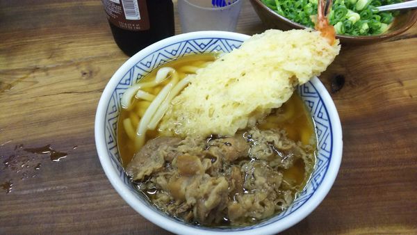 「肉天うどん」@どんどん 土原店の写真