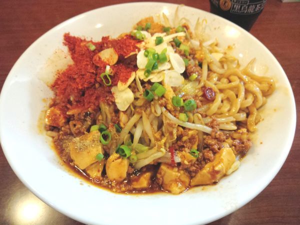 「【敬老の日限定】メガ麻婆まぜそば ￥850」@メガガンジャの写真