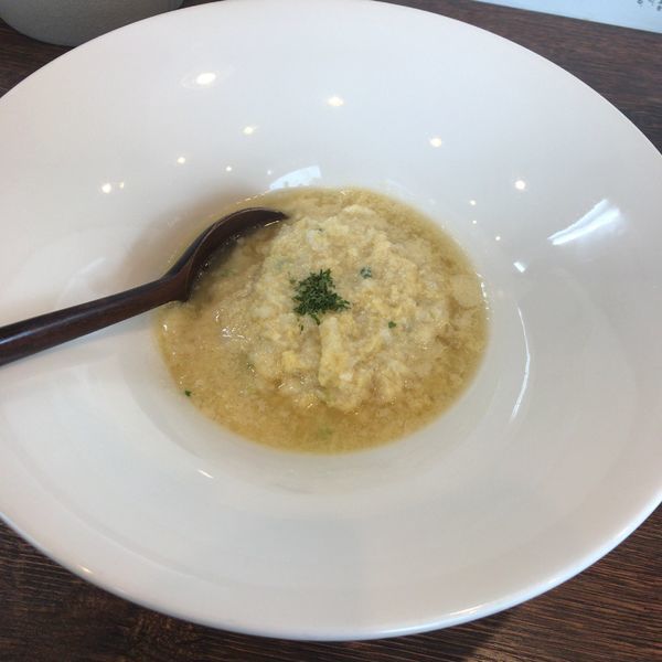 「Sio豚骨そば＆おしゃれぞうすい250円」@麺屋 三四郎の写真