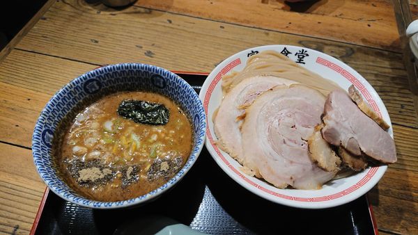 「つけめん大 チャーシュー」@松戸中華そば 富田食堂の写真