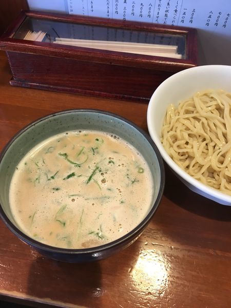 「和風鶏骨つけ麺」@弘雅流製麺の写真