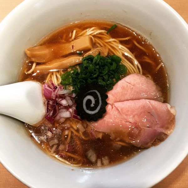 「のどぐろそば」@らぁ麺 はやし田 新宿本店の写真