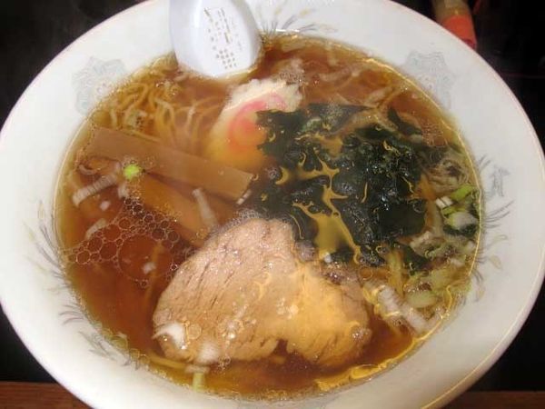 「ラーメン　500円」@大釜 本店の写真