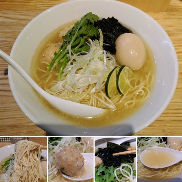 「味玉入り改の真鯛らーめん(9月18日限定)  980円」@らーめん 改の写真