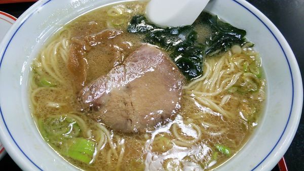 「ラーメン（自家製こってり）」@おかもとの写真