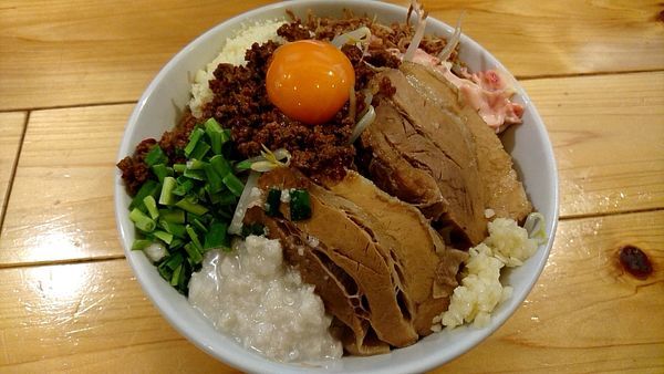 「天地ジャンク　920円」@活龍まぜそば専門 天地の写真