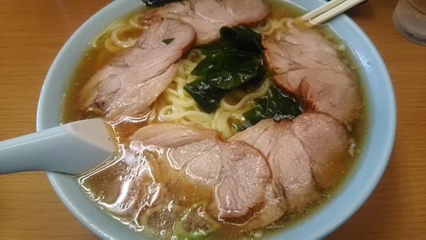 「中チャーシュー」@なかむら屋の写真