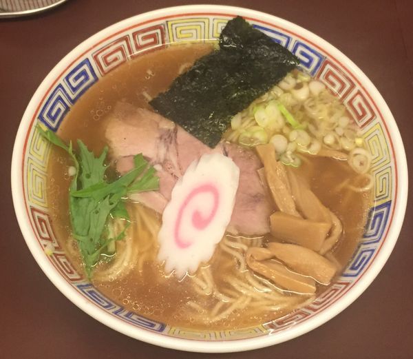 「支那そば670円」@支那そば あまちゃんの写真