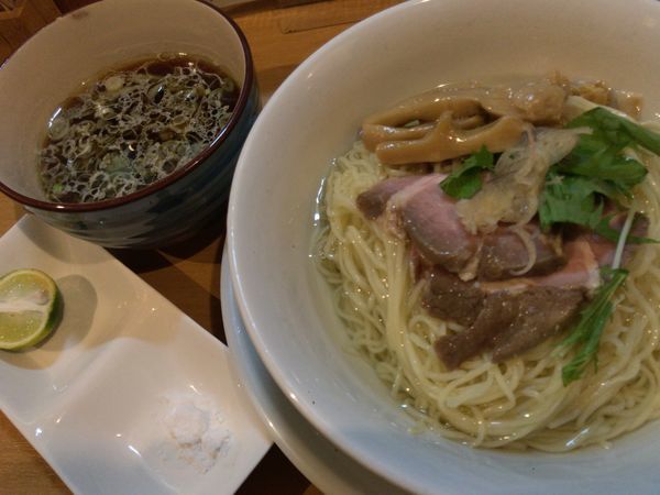 「昆布水つけ麺(大盛り)」@中華そば 大井町 和渦の写真