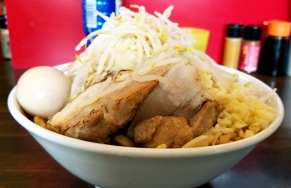 「辛いラーメン３００g　豚２枚」@龍麺 ふえ郎の写真