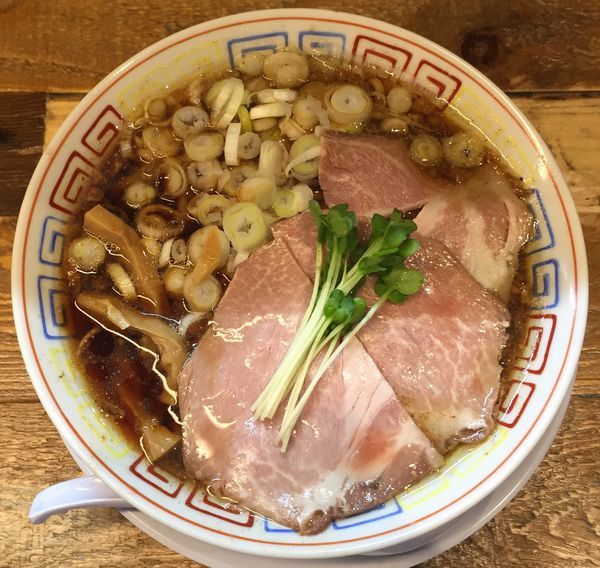 「サバ醤油そば750円」@サバ6製麺所 成城学園前店の写真