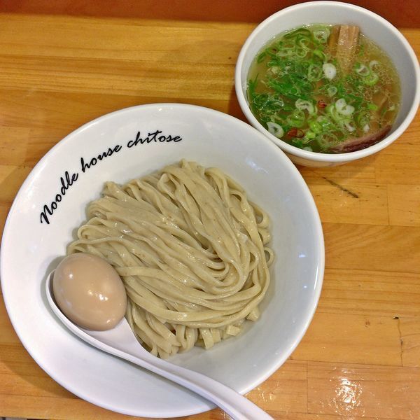 「塩つけ麺￥９００＋味玉￥７０」@麺庵ちとせの写真