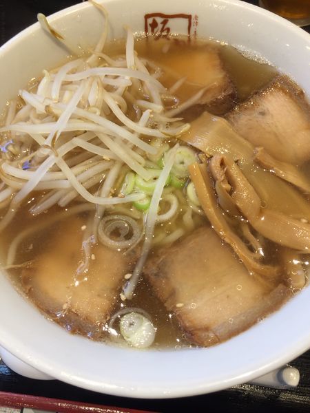 「喜多方ラーメン+もやし」@喜多方ラーメン坂内 船橋店の写真